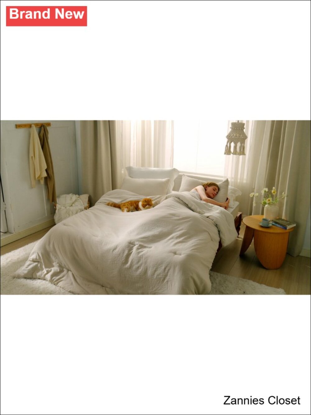 ✨Bedsure Queen Comforter Set 3Pc Prewashed Soft Bedding Set - Picture 6 of 6